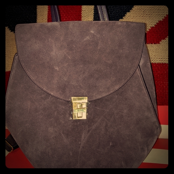 Neely & Chloe Handbags - Neely & Chloe Purple No.3  Backpack NEW